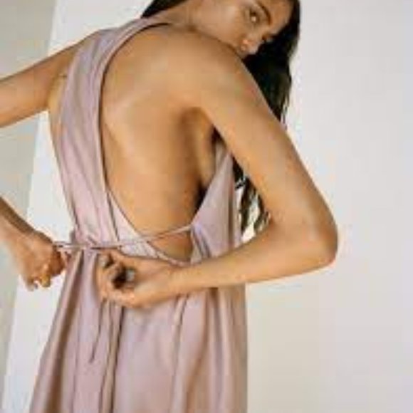 Zara NWT Dusty Pink Dress - Picture 2 of 7